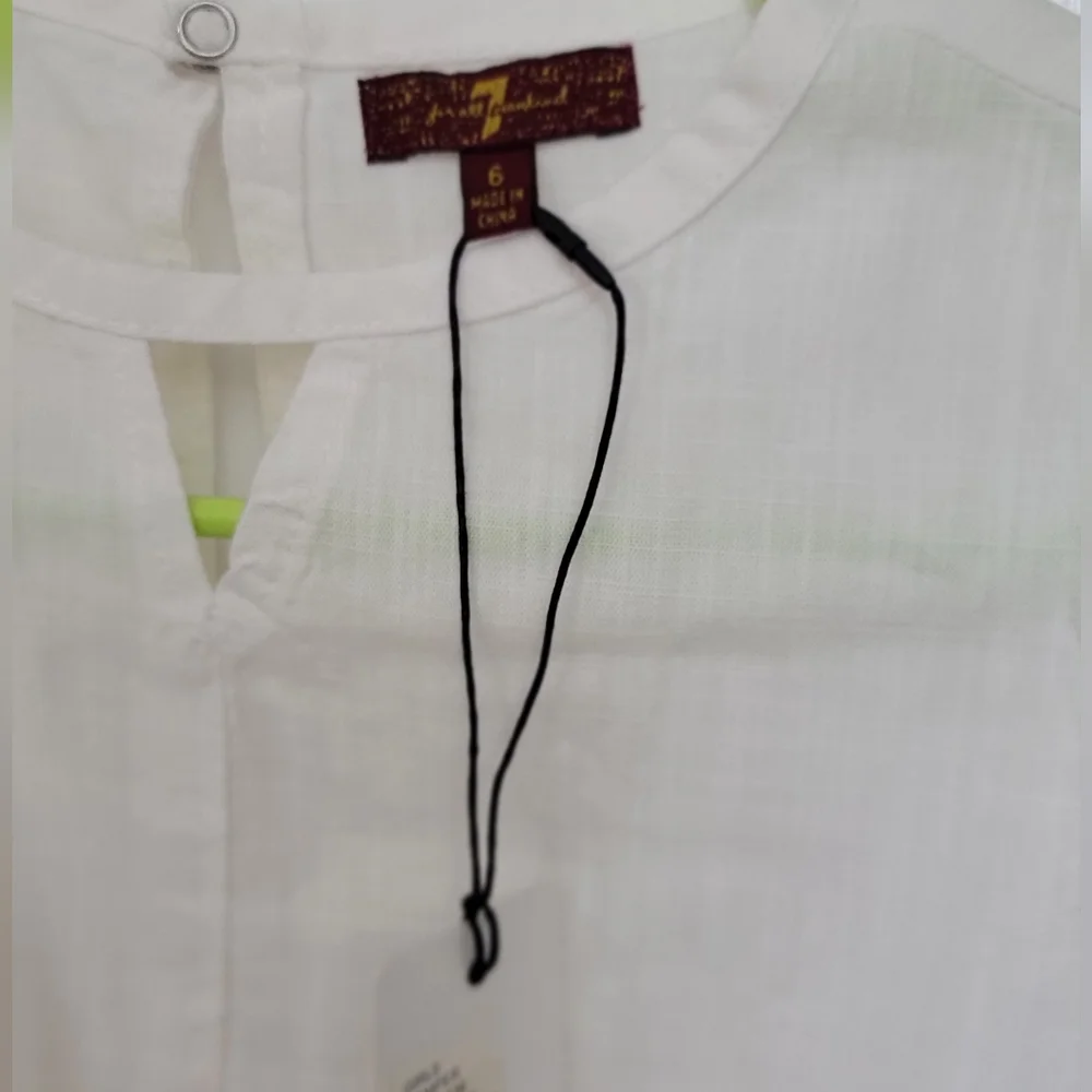 NWT‎ 7 for all mankind romper size 6